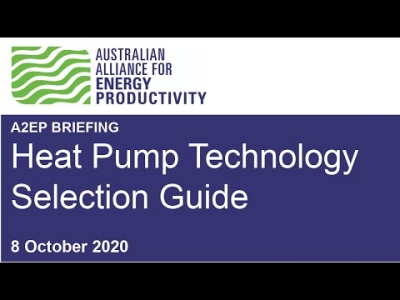 Heat Pump Technology Selection Guide